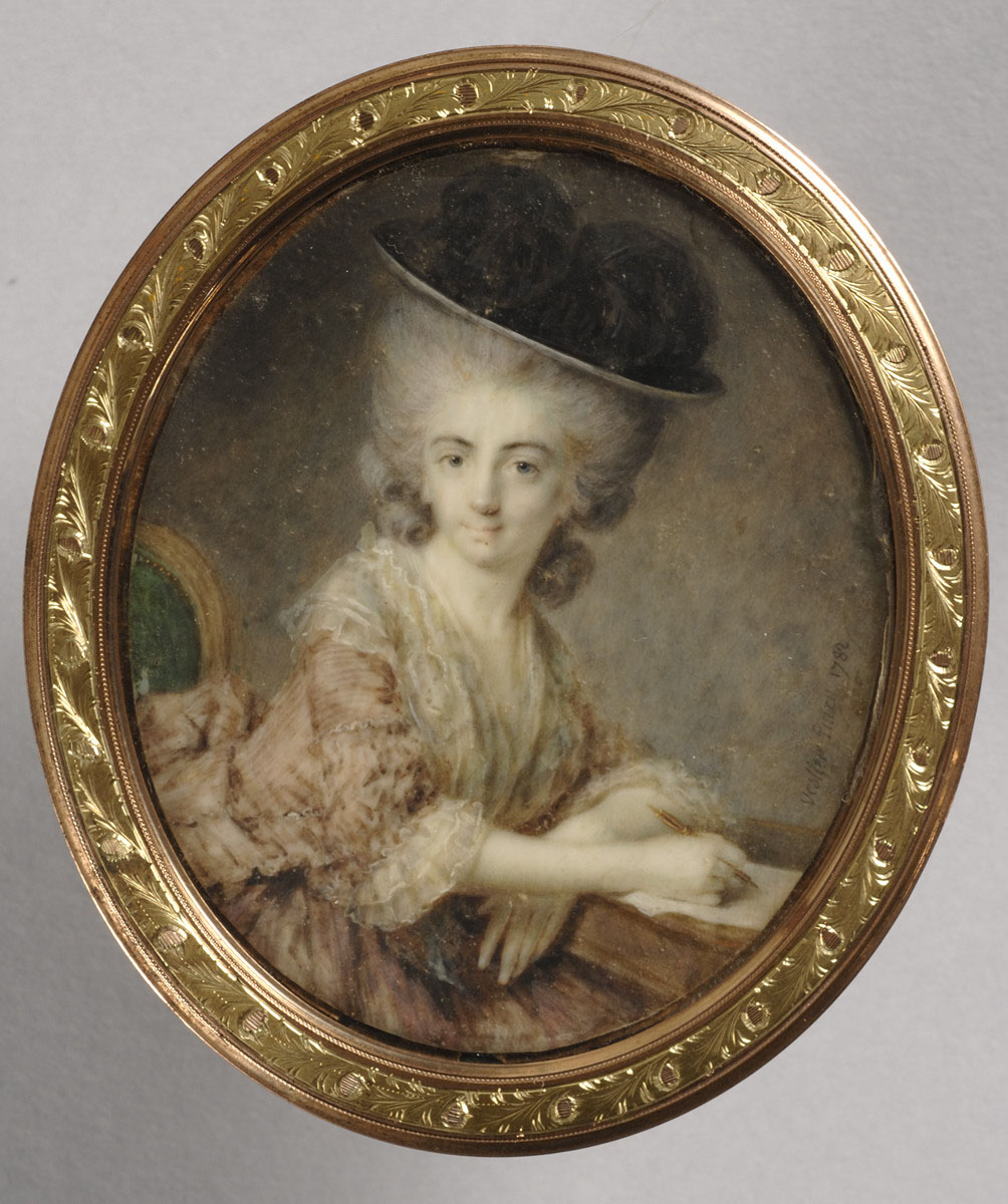 Jeune femme dessinant, dite Marie-Nicole Vestier